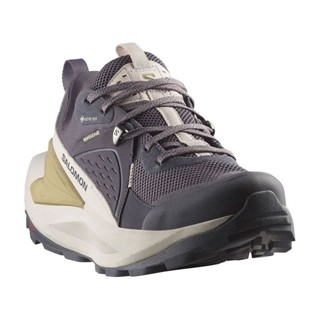 【SALOMON 法國】GT ELIXIR 女低筒登山鞋『黑灰/銀雲/海綿棕』476950 登山 露營 健行 旅遊 登山