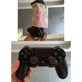 PS4 原廠二代黑色無線控制器.手把.搖桿無盒裝（震動功能失效，其餘都正常，2017/09購買）