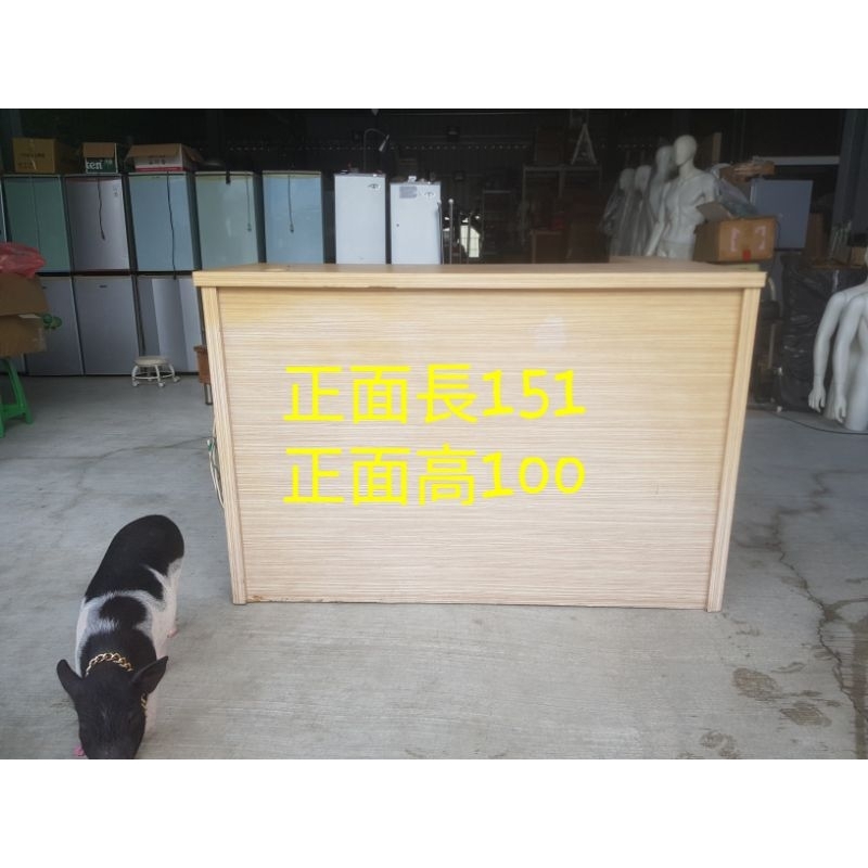 二手櫃檯L型櫃檯收銀台一座7800元20240905-1