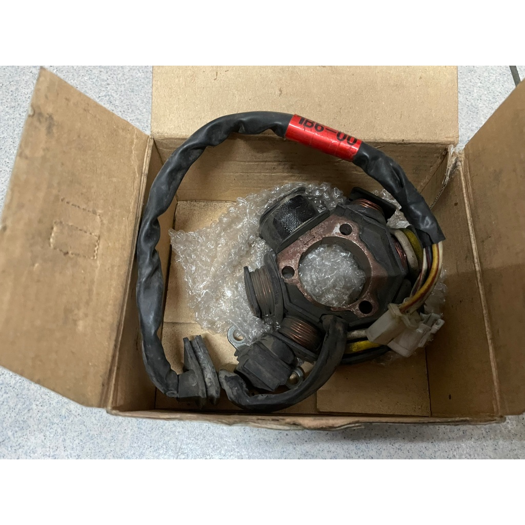 (中古)(二手)山葉 YAMAHA 原廠 化油版勁風光125 電盤內仁 發電線圈 1B6 轉子線圈