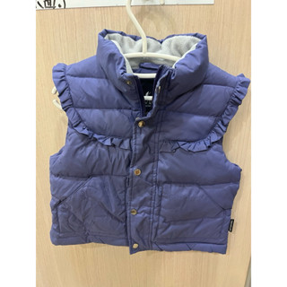 Traveler 旅行者 紫色羽絨背心3歲女童
