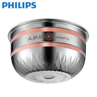PHILIPS 飛利浦 IH電子鍋專用配件 火紋鍋 【無彩盒】 適用機型 :HD4558/HD4566/HD4568