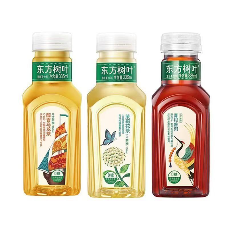 東方樹葉  農夫山泉   335ml青柑 無糖 普洱茶 飲料 茉莉花茶