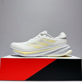 ADIDAS SUPERNOVA RISE W 跑鞋 女 白黃 緩震 跑步 運動 ID3593