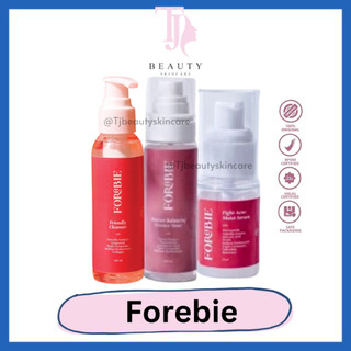 Forebie Cleanser 100ml Essence Toner 100ml Serum 35ml