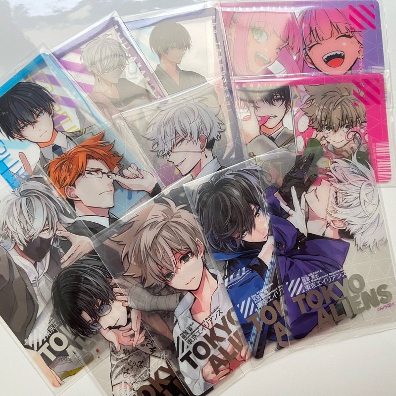 🦊37🎐｜東京異星人 外星人 展覽會 原畫立牌 徽章 郡司晃 天空橋翔 雨宮零士 兵吾夏希 憂炎 明明 撫子萊卡 鬼崎