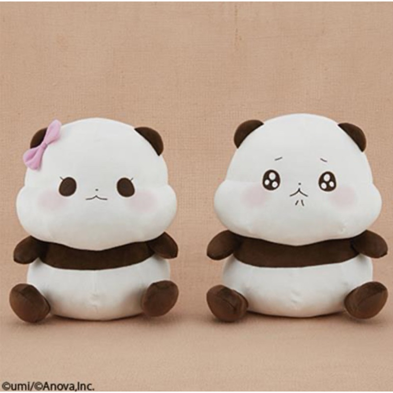 「日本空運景品」 日本正版 限定 Yururin panda 娃娃 絨毛玩偶 熊貓 貓熊 ゆるりんぱんだ 女朋友 水汪汪