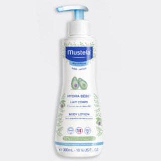 慕之恬廊 Mustela 慕之幼爽身潤膚乳 300ml 嬰兒潤膚乳 爽身乳液 一般膚質【公司貨】小豆苗