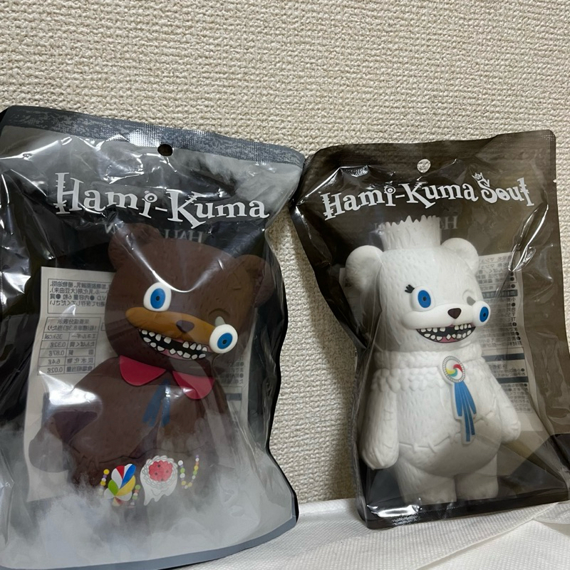 🇯🇵 大阪環球影城 2024萬聖節限定 殭屍熊 Hami Kuma 糖果盒（咖啡/白各一）