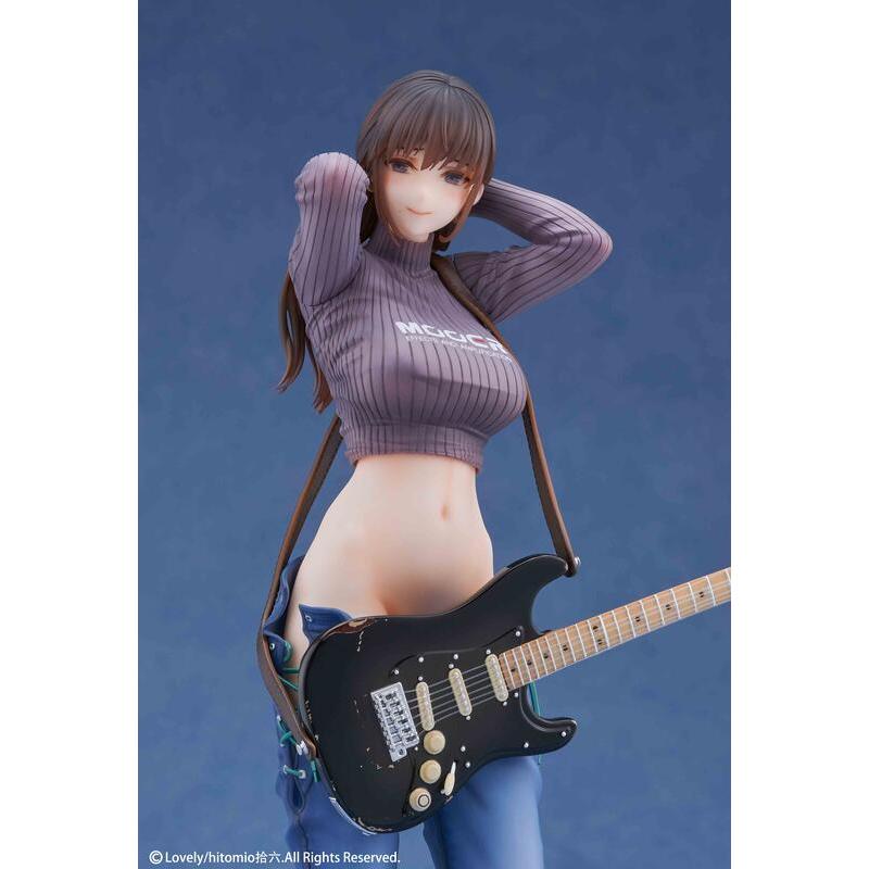 【玩具他爸】現貨 Lovely 吉他妹妹 原畫 hitomio拾六 1/7 豪華版附特典