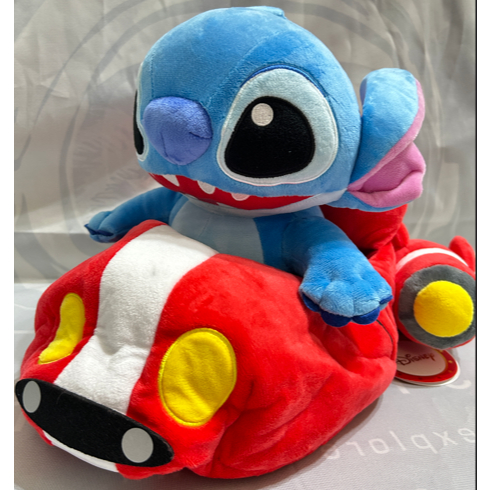 現貨 迪士尼 可拆式宇宙飛船 史迪奇 Stitch 星際寶貝 坐姿娃娃 毛絨玩偶