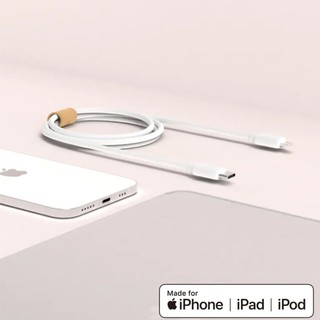 [限時優惠]【UIBI】1.8M 液態矽膠 蘋果快充數據線(USB-C to Lightning)《WUZ屋子-台北》