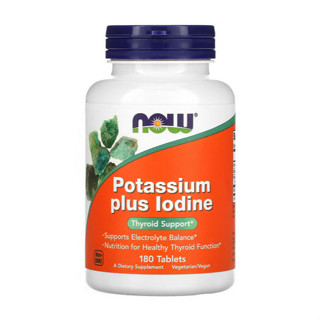 【喵喵喵】貓用 貓咪 NOW 碘化鉀 Potassium Plus Iodine 自製貓食新增 180顆(錠狀)
