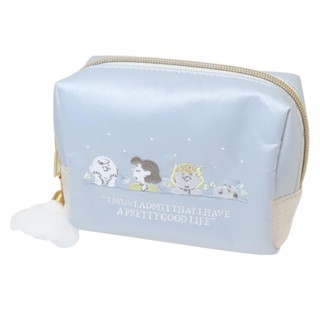 SHO-BI 粧美堂 Snoopy 史努比 緞面刺繡化妝包 收納包 春日芬芳 SB46417