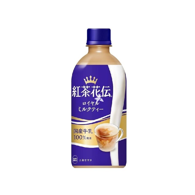 紅茶花傳 極品皇家奶茶 440ml【Donki日本唐吉訶德】日本國產牛乳100%使用 紅茶拿鐵 奶茶