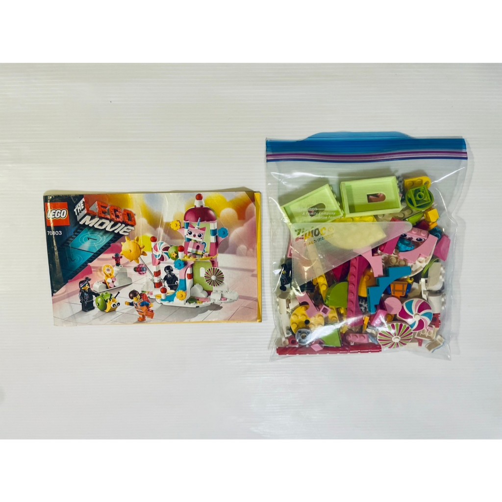 二手 LEGO 樂高 樂高玩電影 70803 Cloud Cuckoo Palace 有說明書無盒 Lego Movie