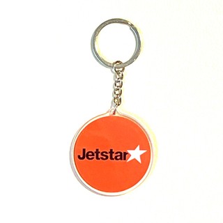 RBF絕版 JETSTAR Plastic key chain 5cm 鑰匙圈 KR5-JQ