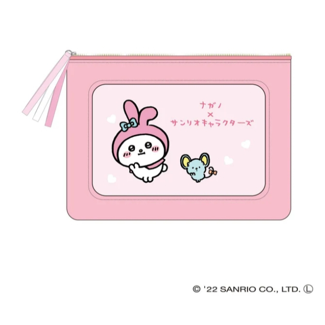 (代購)Nagano官網代購 Nagano x Sanrio角色收納小包