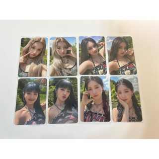 (G)idle I am Free-Ty 2023世巡小卡 Yuqi Minnie Soyeon Miyeon 兩張一組
