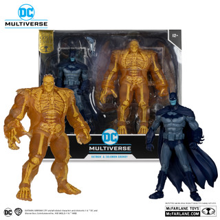 玩具研究中心 麥法蘭 DC COLLECTOR 阿卡漢城市 蝙蝠俠 所羅門·格蘭迪 2入組 現貨