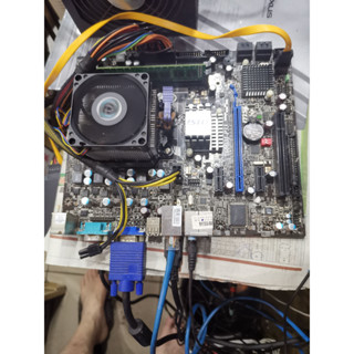 MSI 760GM-P33主機板+AMD Athlon II x640+DDR3 4G+四核心3.0G+含風扇