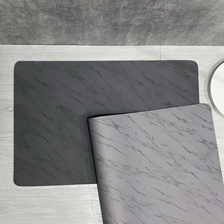 可訂製尺寸｜大理石紋吸水軟地墊(50*80cm,2色) 厚度4mm 瞬吸速乾 軟珪藻土 軟矽藻土 吸水地墊 浴室地墊