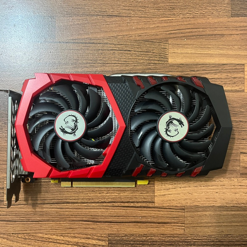 MSI GTX 1050Ti GAMING X 4G 顯示卡 紅龍板