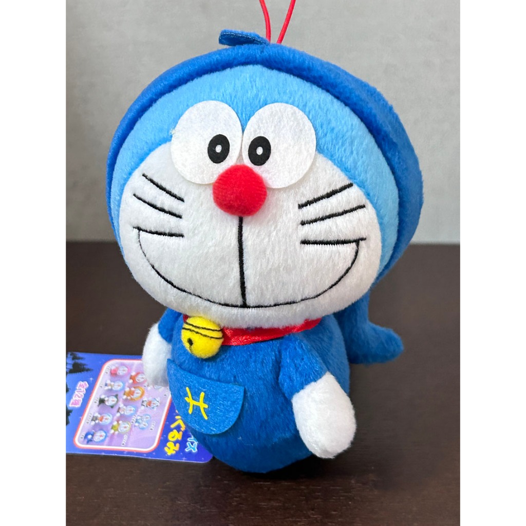 「正版」哆啦A夢絨毛娃娃 [アミューズメント專用景品]-12星座系列-雙魚座