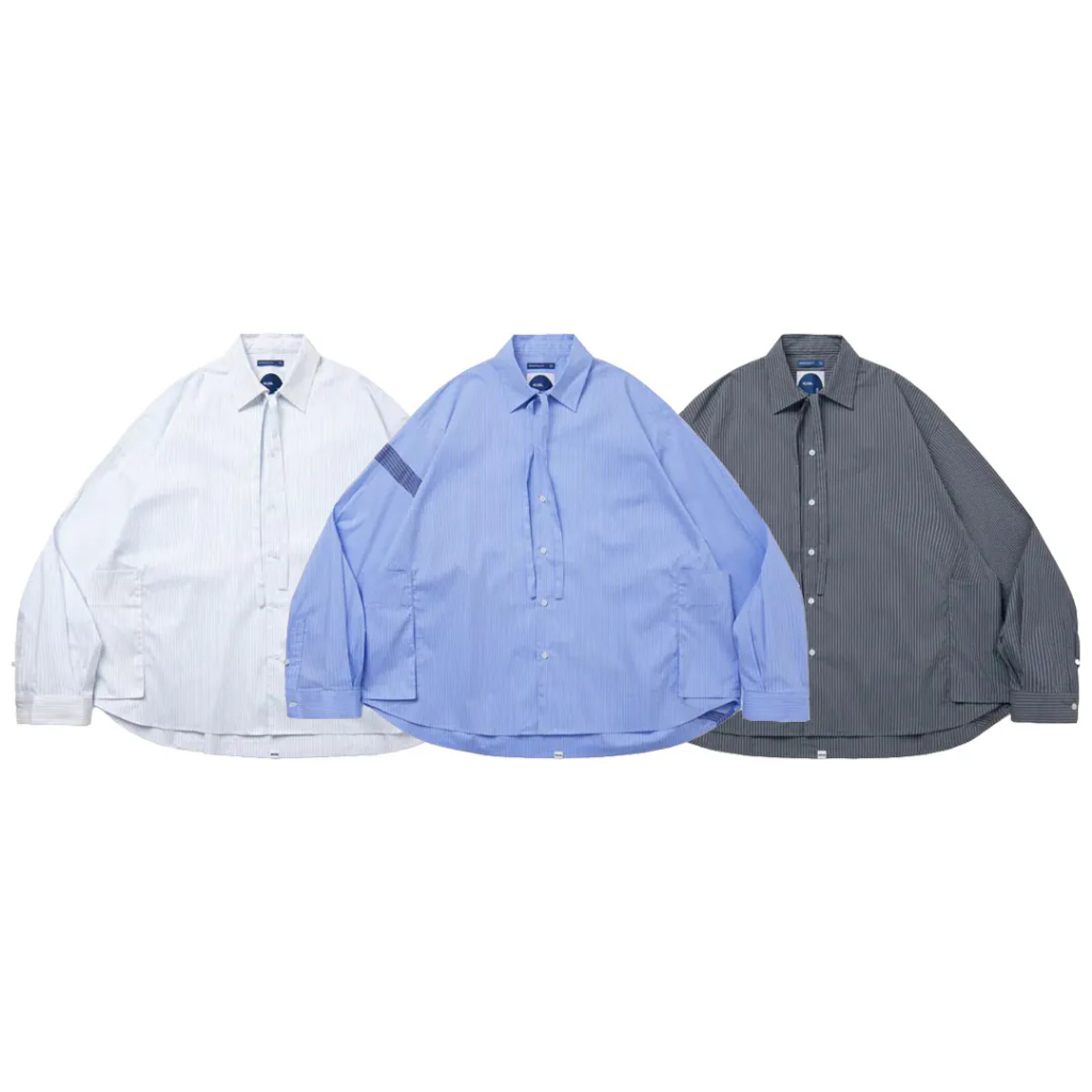 MELSIGN - March Oversized Stripe Shirt