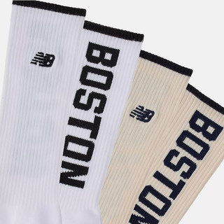 【WUMING SPORT】現貨 New Balance NB Boston Crew 波士頓 電繡 長襪 兩雙一組