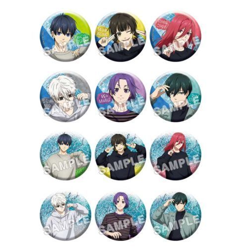 日版現貨 藍色監獄 水族館徽章 糸師凛 凪誠士郎 御影玲王 蜂樂廻 千切豹馬 潔世一