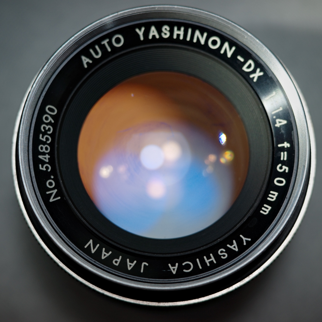 《二手鏡頭》YASHICA Auto Yashinon DX 50mm F1.4 老鏡頭 M42 大光圈 定焦鏡 人像鏡