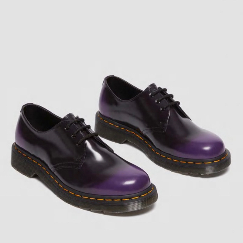 預購｜Dr.Martens 1461 RUB OFF VEGAN 漸層 紫色 三孔 馬汀鞋 漸層馬丁 素食皮革