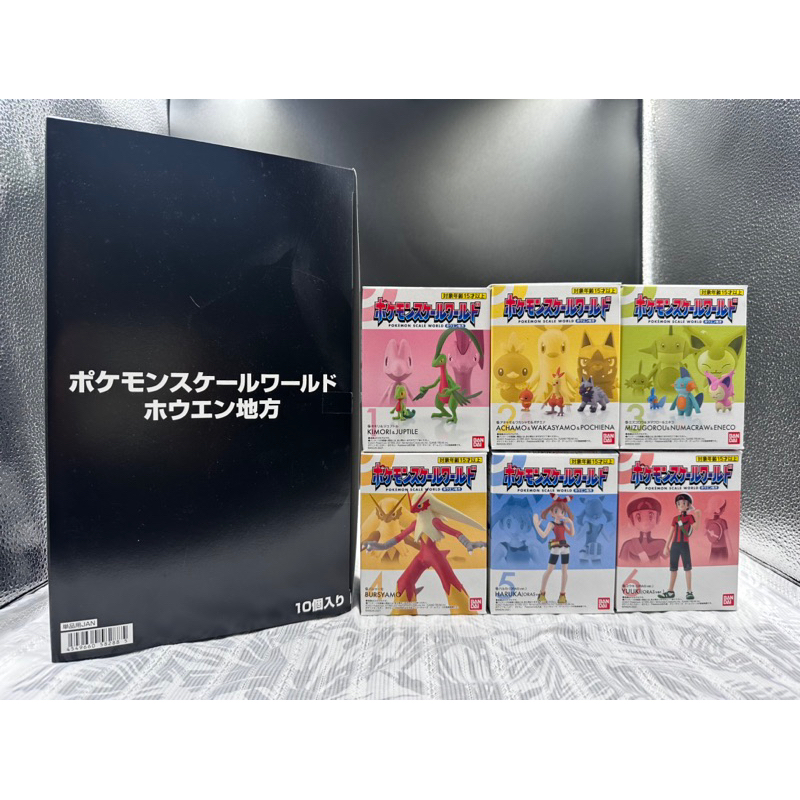 正版 寶可夢 Scale World 盒玩 食玩 豐緣地區 聚集的地方 蜥蜴王 小悠火雉雞 力壯雞 火焰雞 木守宮 公仔