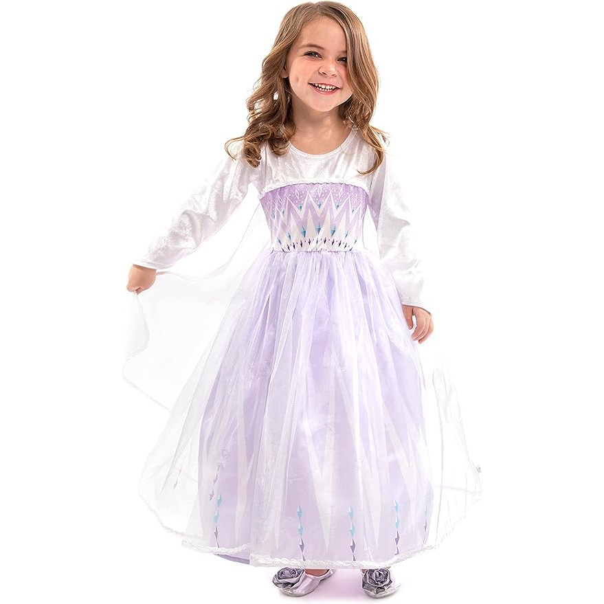預購🚀空運🚀美國迪士尼 elsa Frozen 艾莎公主 冰雪奇緣萬聖節 變裝派對 衣服 寫真造型服 造型服 小洋裝
