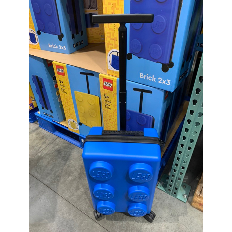 LEGO樂高20吋積木造型行李箱 56*36*23cm 好市多代購