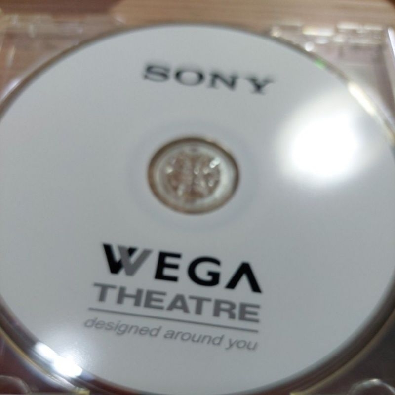 原廠SONY WEGA THEATHER家庭劇院測試片展示片DVD