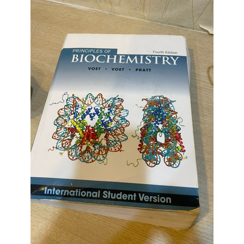 Principles of Biochemistry 4th edition 生物化學課本