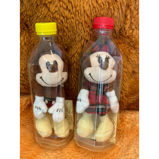 《現貨》Disney 迪士尼 米奇 米妮 玩偶 瓶裝玩偶 寶特瓶玩偶