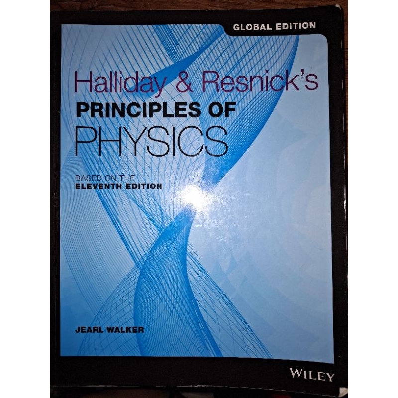 [快速出貨] Halliday &amp; Resnick's Principles of Physics 11e Walker