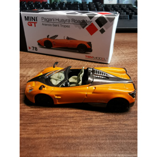 1/64Mini GT模型合金車#78 pagani huayra 全新 僅拆封拍照