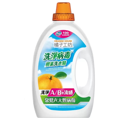 橘子工坊天然4效高科技酵素洗衣精(4000ml)