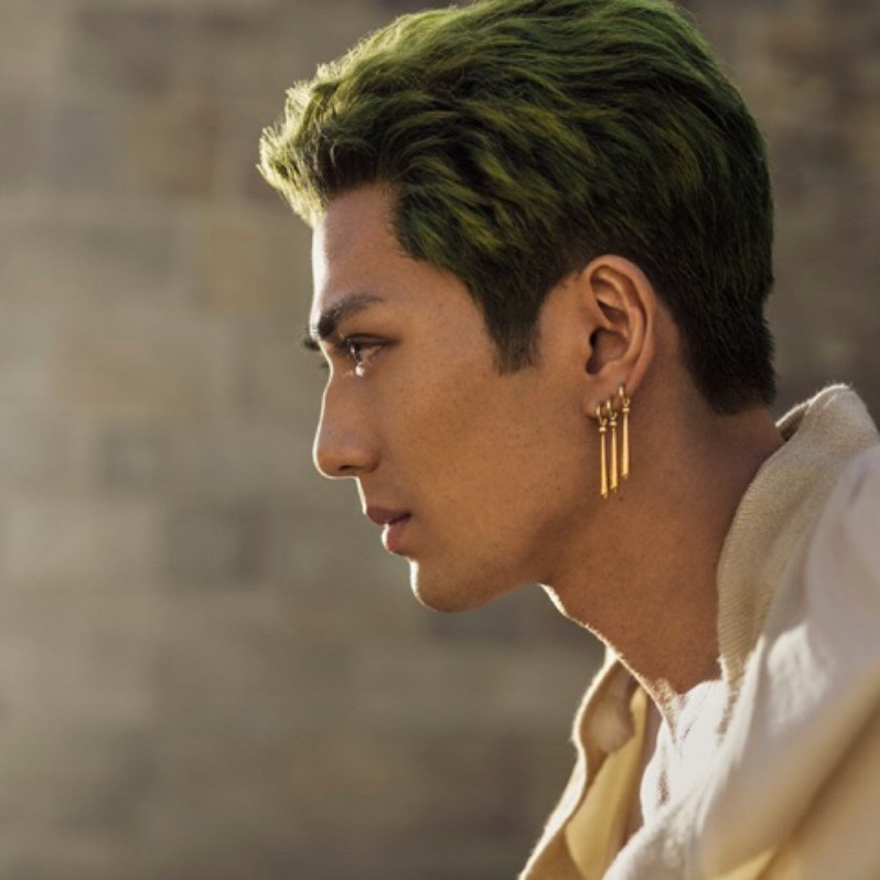 LLHH 海賊王 x 羅羅亞·索隆 s925銀 索隆周邊 耳針 耳夾 耳環 不過敏 不刺耳 航海王 海賊王