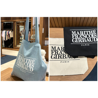 現貨 marithe 帆布袋 手提袋 classic logo eco bag 韓國代購