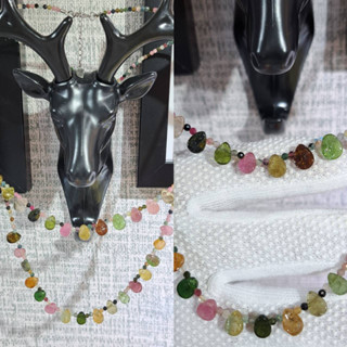 🫧奇幻世界能量水晶🫧 彩碧璽項鍊 海藍寶項鍊 彩碧璽戒指 託帕石戒指 水晶 飾品 配件
