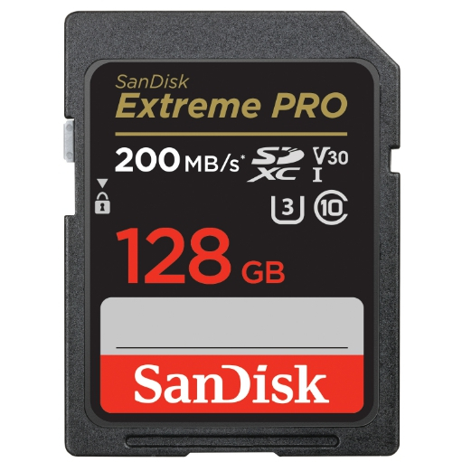 SanDisk Extreme Pro SDXC UHS-I(V30) 128GB 記憶卡