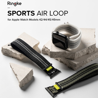Apple Watch 韓國進口 Ringke Sports Air Loop 尼龍透氣運動錶帶 台灣現貨