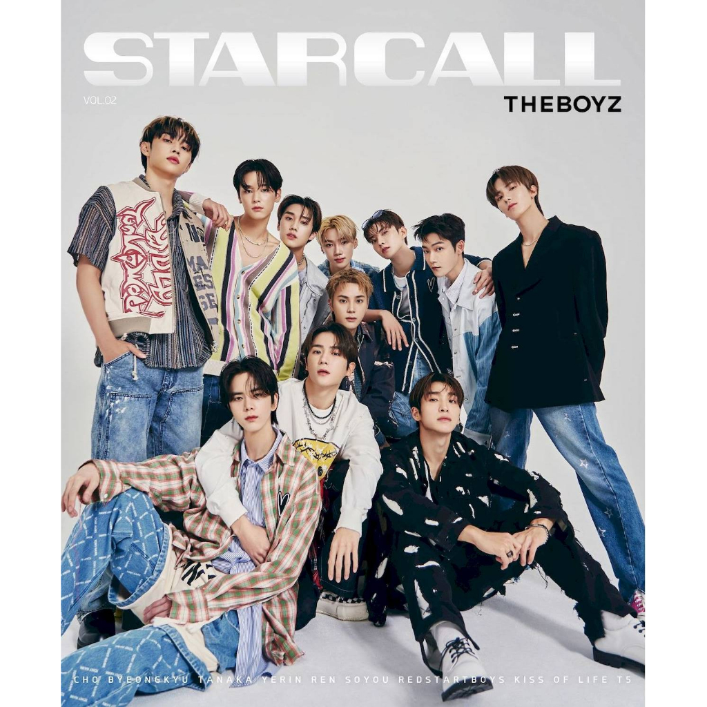 KPM-缺貨 Starcall (KOREA) no.2 THE BOYZ 韓國代購 Korea Popular Mall - 韓國雜誌周邊專賣店