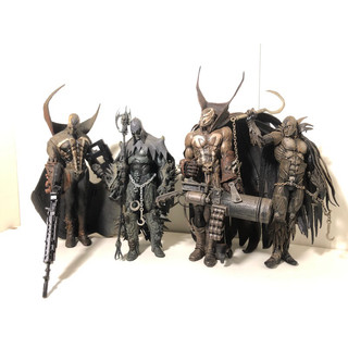 [已售]麥法蘭 SPAWN 閃靈 悍將 mcfarlane series 21 24 25 烏鴉 重灌 黑暗風格