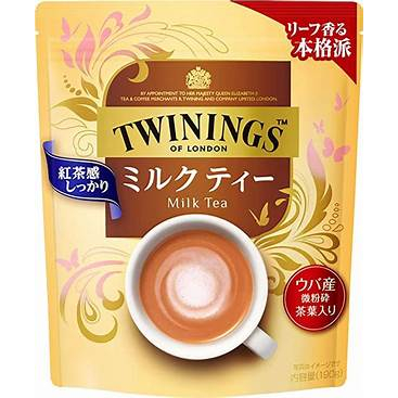 &lt;現貨&gt;日本代購 Twinings 唐寧 奶茶 即溶 英國Twinings 濃厚奶茶粉 唐寧茶 英式奶茶190g 袋裝